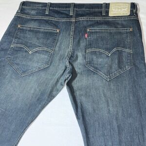 Levi's‎ 514 Jeans Men's 42x30 Slim Fit Straight Leg Blue Medium Wash Denim Y2K